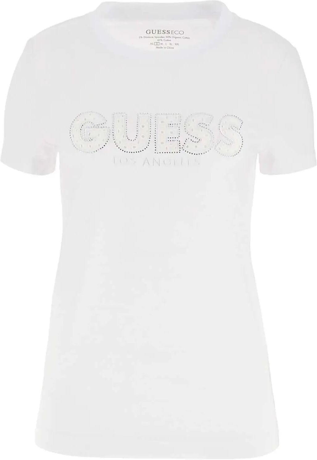 Guess T-shirt Donna Colore Bianco BIANCO M