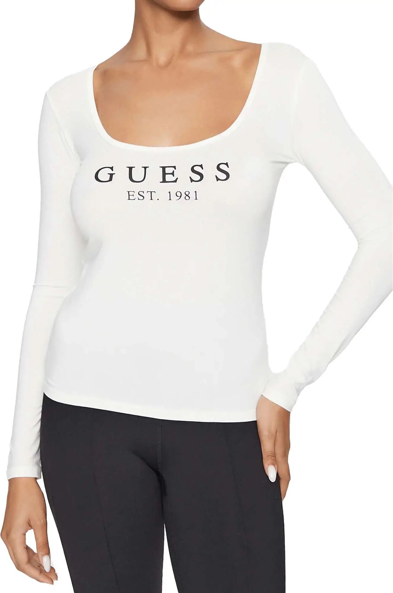 Guess Top Donna Colore Bianco BIANCO XS