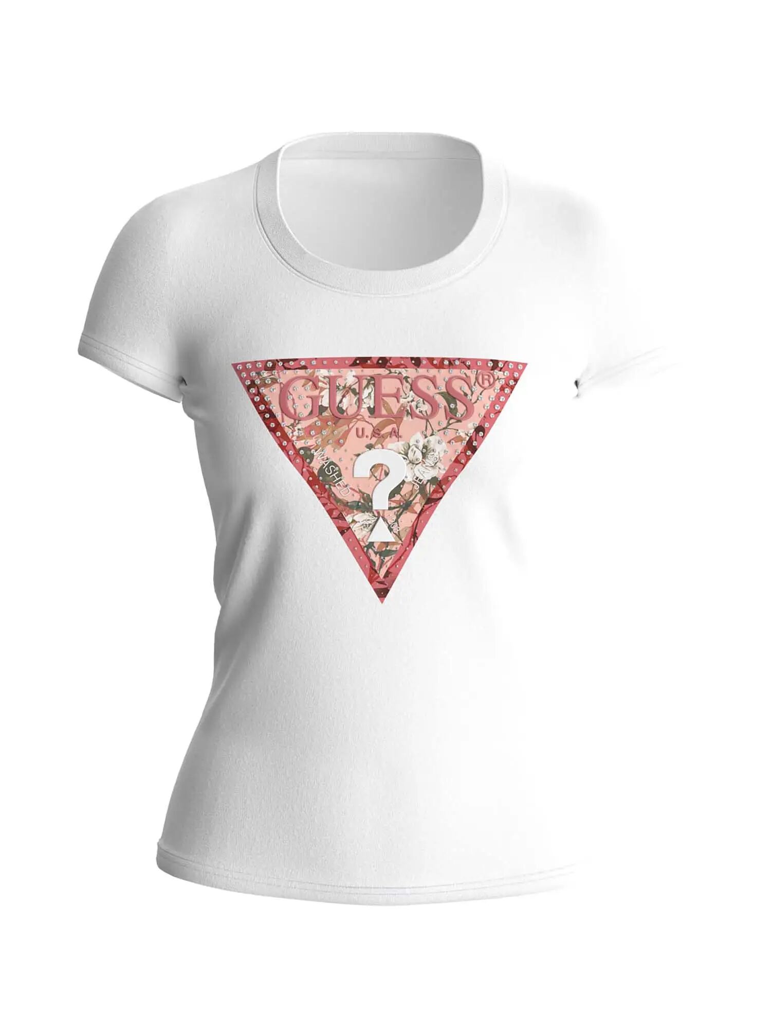 Guess T-shirt Donna Colore Bianco BIANCO S