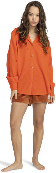 Billabong Swell overshirt - camicia a maniche lunghe - donna Orange M
