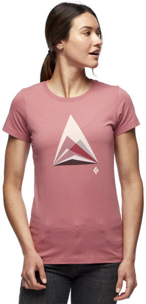 Black Diamond Mountain Transparency - T-shirt - donna Pink L