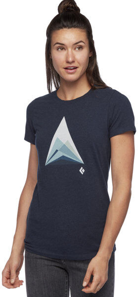 Black Diamond Mountain Transparency - T-shirt - donna Blue XS