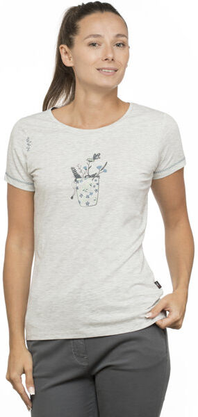 Chillaz Saile Chalkbag Flower - T-shirt - donna Light Grey 38