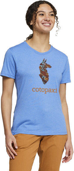 Cotopaxi Altitude Llama Organic - T-Shirt - donna Azure L