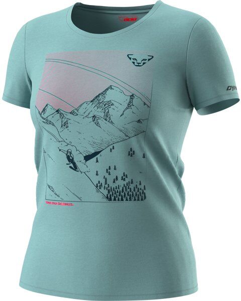 Dynafit Artist Series Drirelease® - T-Shirt - donna Azure/Black/Pink XL
