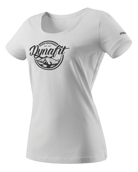 Dynafit Graphic - T-Shirt sport di montagna - donna White/Black/Classic I46 D40