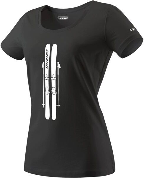 Dynafit Graphic - T-Shirt sport di montagna - donna Black/White I46 D40