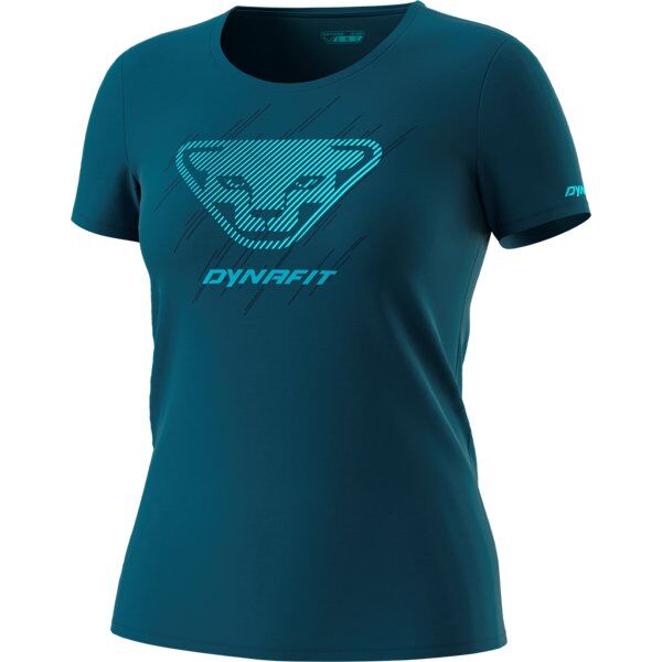 Dynafit Graphic - T-Shirt sport di montagna - donna Blue/Light Blue/Dark Blue I40 D34