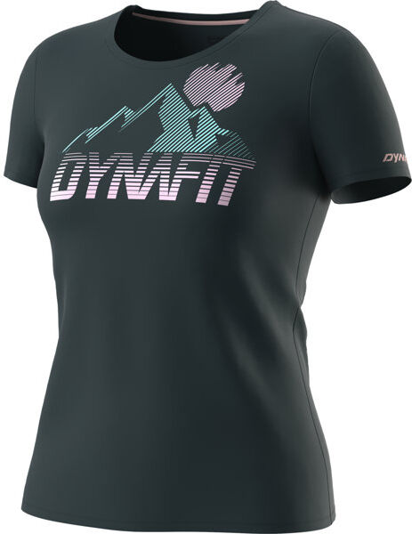 Dynafit Transalper Graphic S/S W - T-shirt - donna Dark Blue S