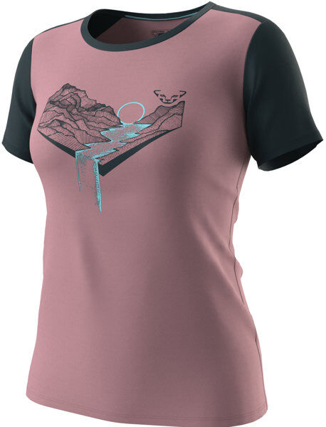 Dynafit Transalper Light - T-shirt - donna Pink/Dark Blue XS