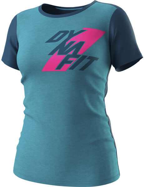 Dynafit Transalper Light - T-shirt - donna Light Blue/Blue/Pink L