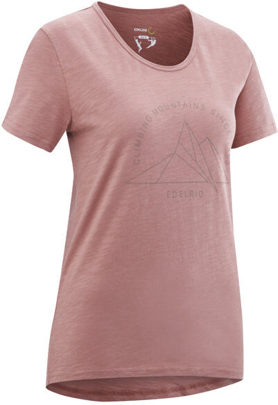 Edelrid Wo Highball V - T-shirt - donna Rose M