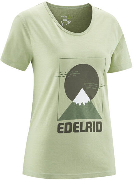 Edelrid Wo Highball V - T-shirt - donna Light Green/Green M