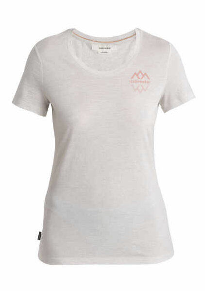 Icebreaker Merino W 150 Tech Lite III - T-shirt - donna White XL