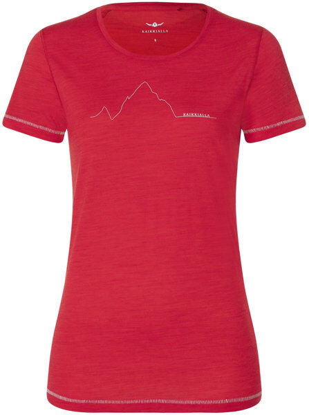 Kaikkialla Kuona W S/S - T-shirt - donna Red XL