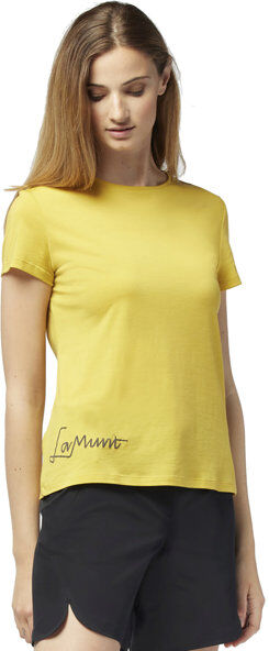 LaMunt Alexandra Logo - T-shirt - donna Yellow I48 D42