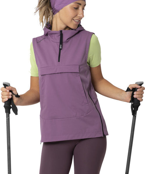 LaMunt Eliana Wind Vest W - gilet softshell - donna Violet I40 D34