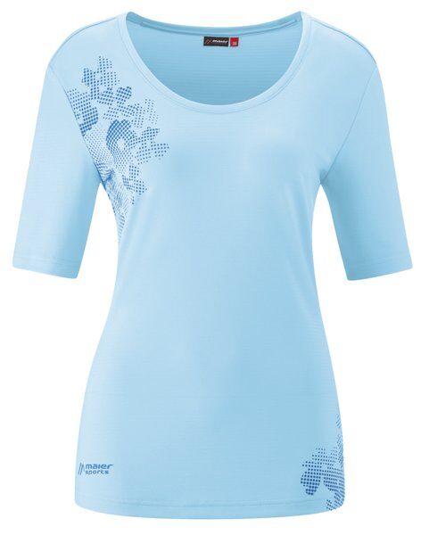 Maier Sports Irmi - T-shirt - donna Light Blue/Blue 44