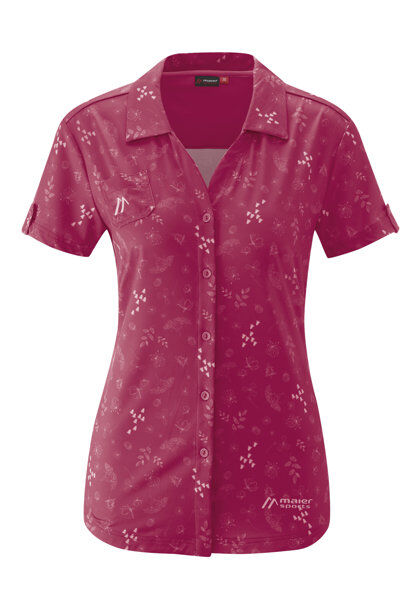 Maier Sports Lleyn W - camicia a maniche corte - donna Pink 48
