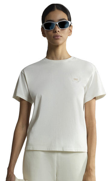 Napapijri S Nina Blu Marine W - T-shirt - donna White XS