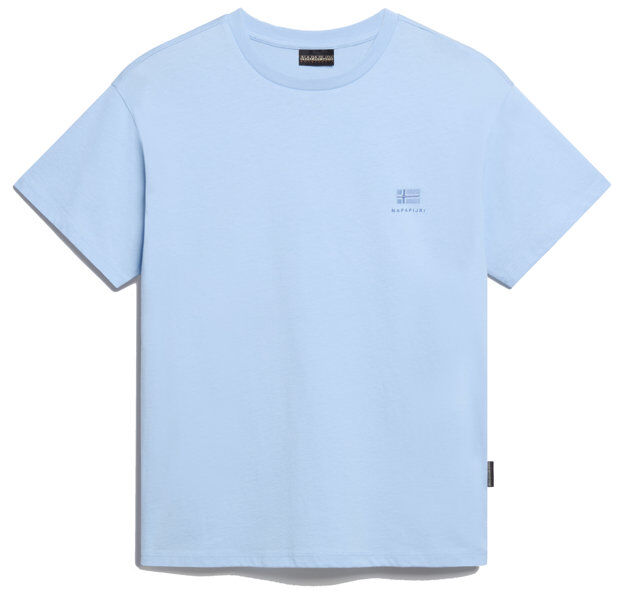 Napapijri S Nina Blu Marine W - T-shirt - donna Light Blue L