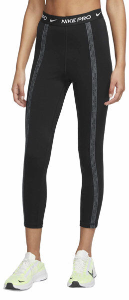 Nike Pro High Waisted 7/8 W - pantaloni fitness - donna Black M