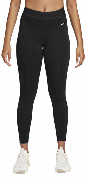 Nike Pro Mid Rise 7/8 Mesh W - pantaloni fitness - donna Black S