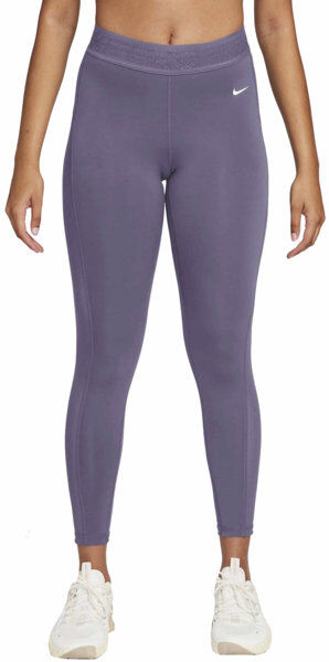 Nike Pro Mid Rise 7/8 Mesh W - pantaloni fitness - donna Purple M