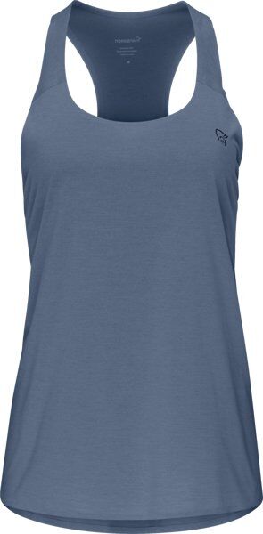 Norrona Femund Tech Singlet Ws - top - donna Blue XS