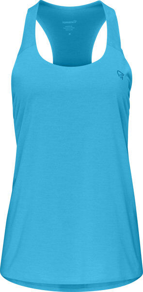 Norrona Norrøna Singlet - top - donna Light Blue/Light Blue S