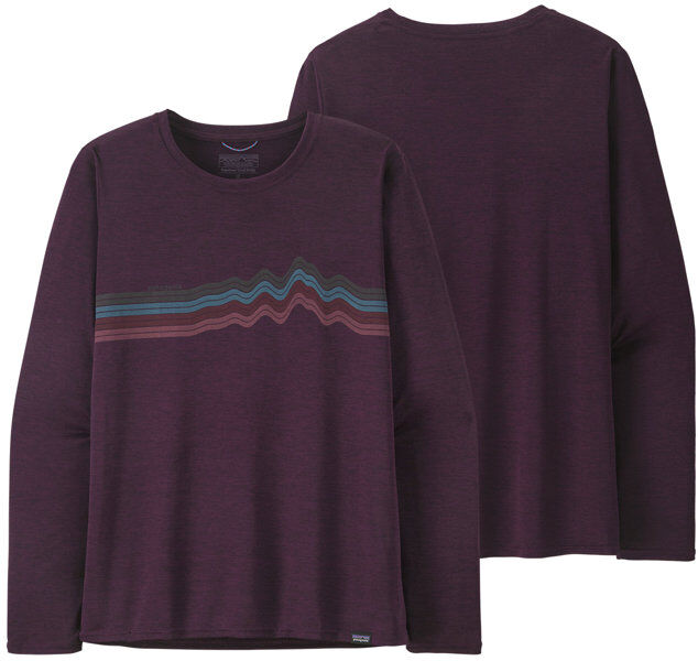 Patagonia Capilene Cool Daily Graphic - maglia a maniche lunghe - donna Violet S