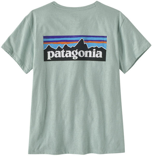 Patagonia P-6 Logo Responsibili-Tee - T-shirt - donna Light Green S