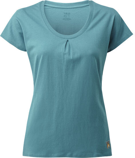 Rab Solo SS W's - T-shirt - donna Light Blue 8 UK