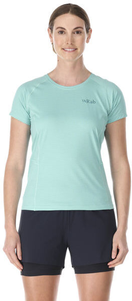 Rab Sonic Tee W - T-shirt - donna Light Green 12 UK