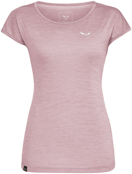 Salewa Puez Melange Dry - T-shirt trekking - donna Pink/White I42 D36