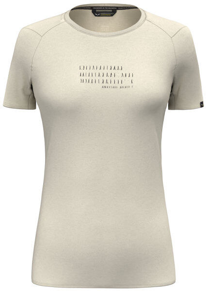 Salewa Pure Box Dry W - T-shirt - donna Beige I48 D42