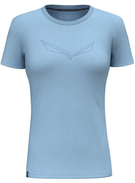 Salewa Pure Eagle Frame Dry W - T-shirt- donna Light Blue/Blue/White I46 D40