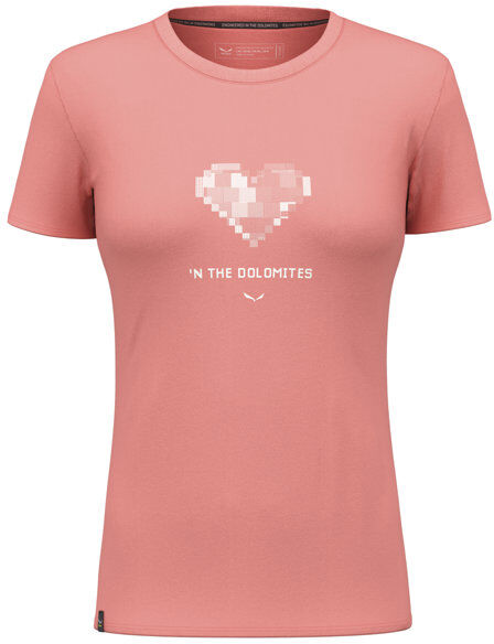 Salewa Pure Heart Dry W - T-shirt - donna Light Pink I50 D44