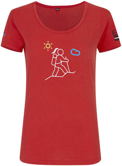 Sportler E5 - T-shirt - donna Red S