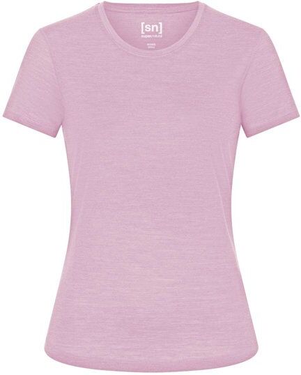 Super.Natural W Base 140 - T-shirt - donna Pink XL