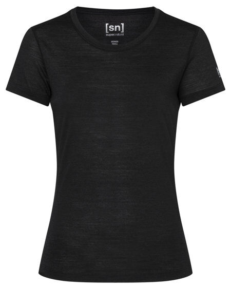 Super.Natural W Base 140 - T-shirt - donna Black XL