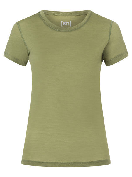 Super.Natural W Base 140 - T-shirt - donna Green L