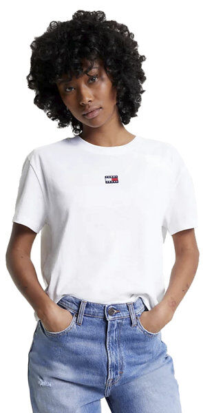 Tommy Jeans Classic Badge - T-shirt - donna White L