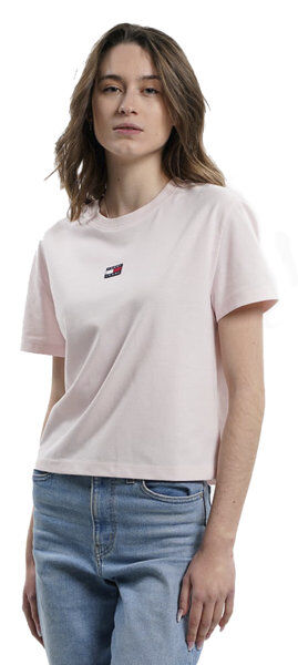 Tommy Jeans Classic Badge - T-shirt - donna Light Pink S