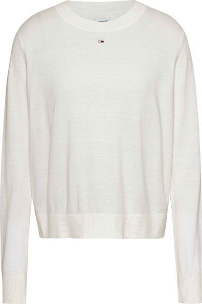Tommy Jeans Essential - maglione - donna White M