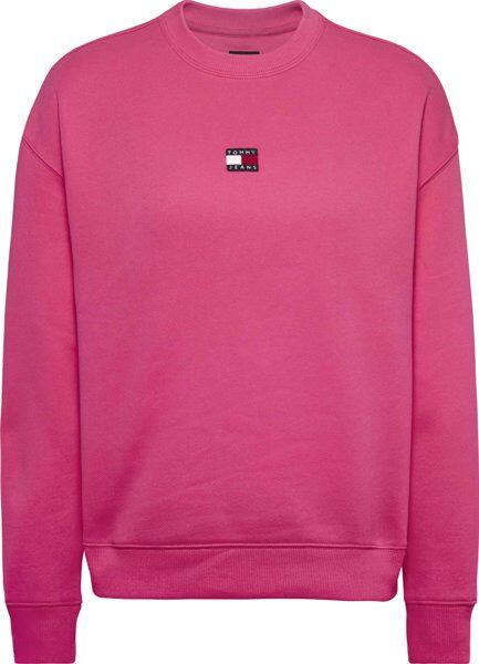 Tommy Jeans Tjw Bxy Badge - maglione - donna Pink S