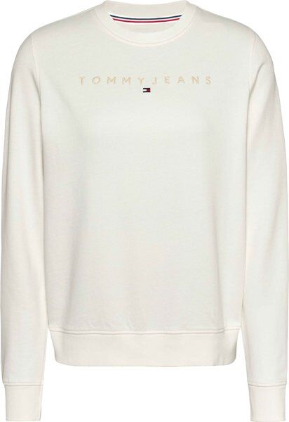 Tommy Jeans felpa - donna White L