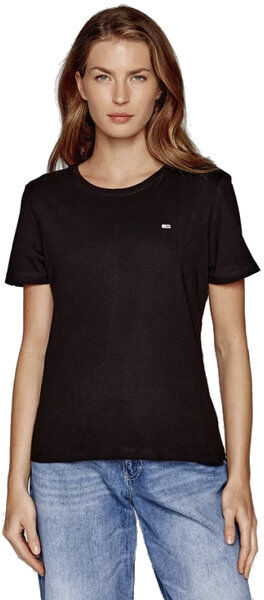 Tommy Jeans TJW Soft Jersey - T-shirt - donna Black XS