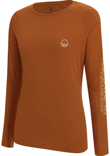 Wild Country Session W L/S - maglia a maniche lunghe - donna Orange S