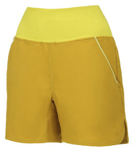 Wild Country Session W - pantaloni corti arrampicata - donna Yellow S